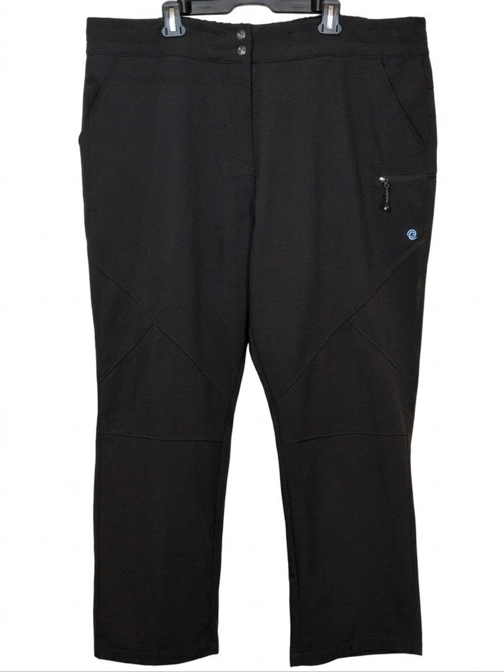 Activezone Sports Black Fleece Lined Softshell Snow Pants Size 3X Black Winter